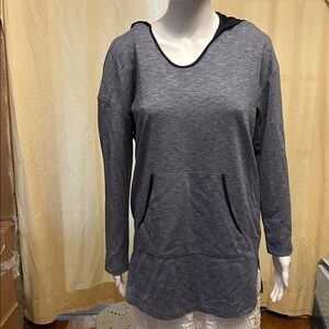 Blue Long Sleeve Hoodie